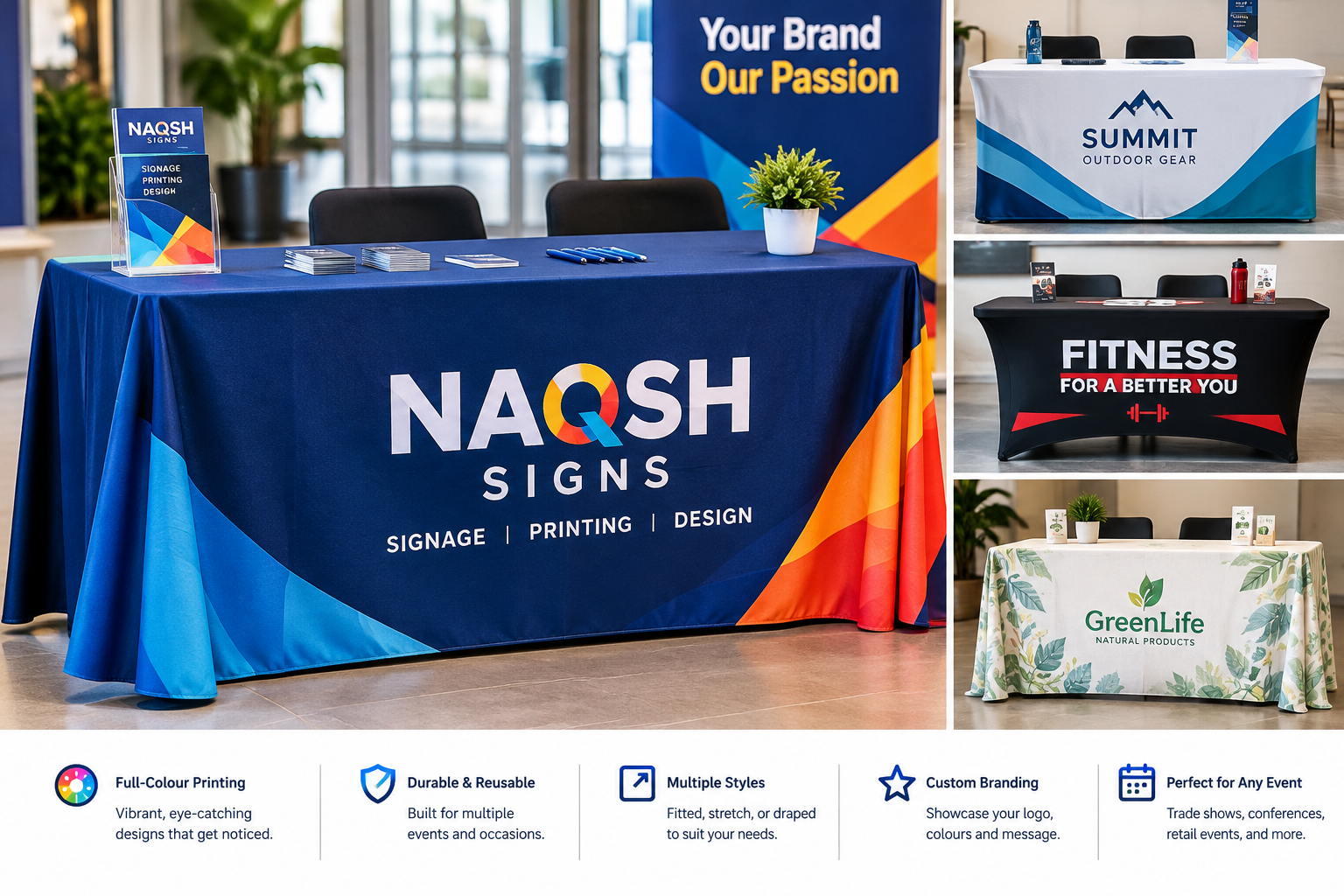 Table Cloth / Table top Roll Up